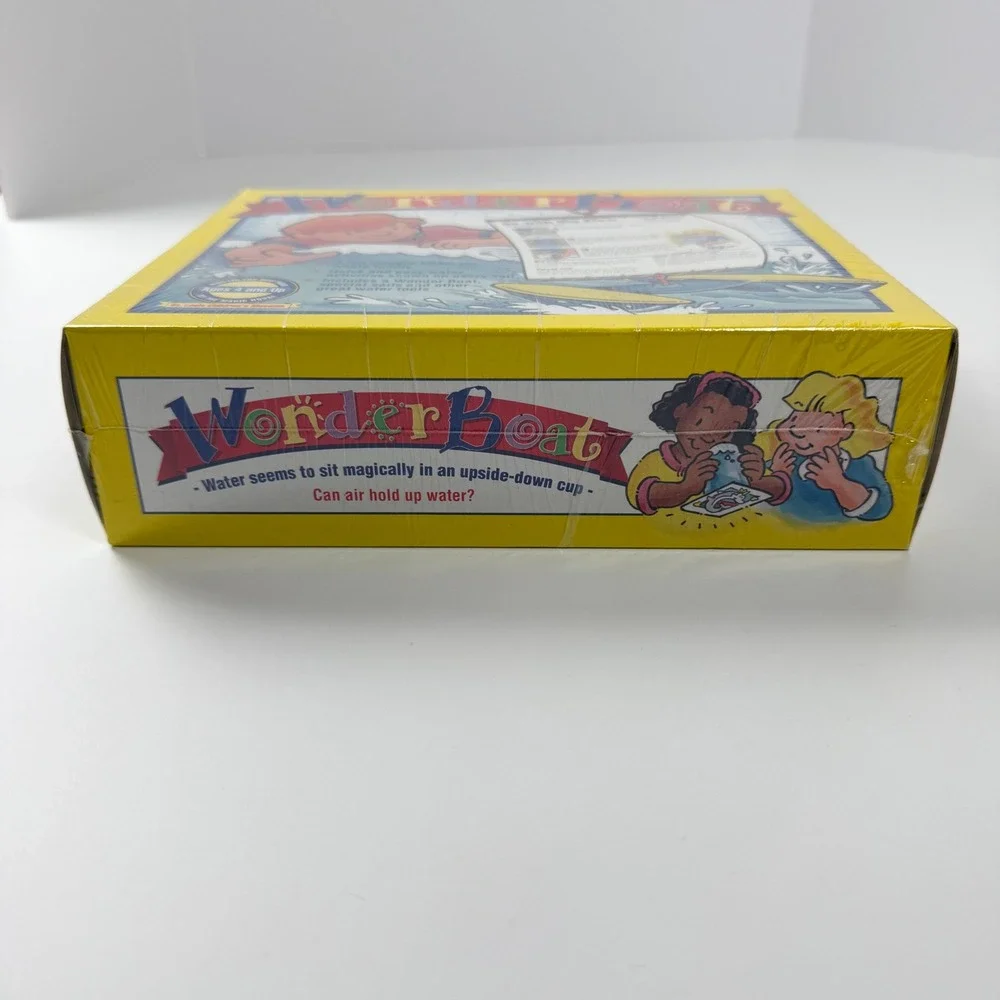 Vintage 90s Wonder Boat Science‎ & Activity Kit Ages 4 and Up New Sealed